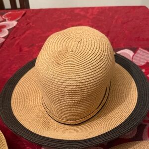 Stylish Tan and Black Women's Hat